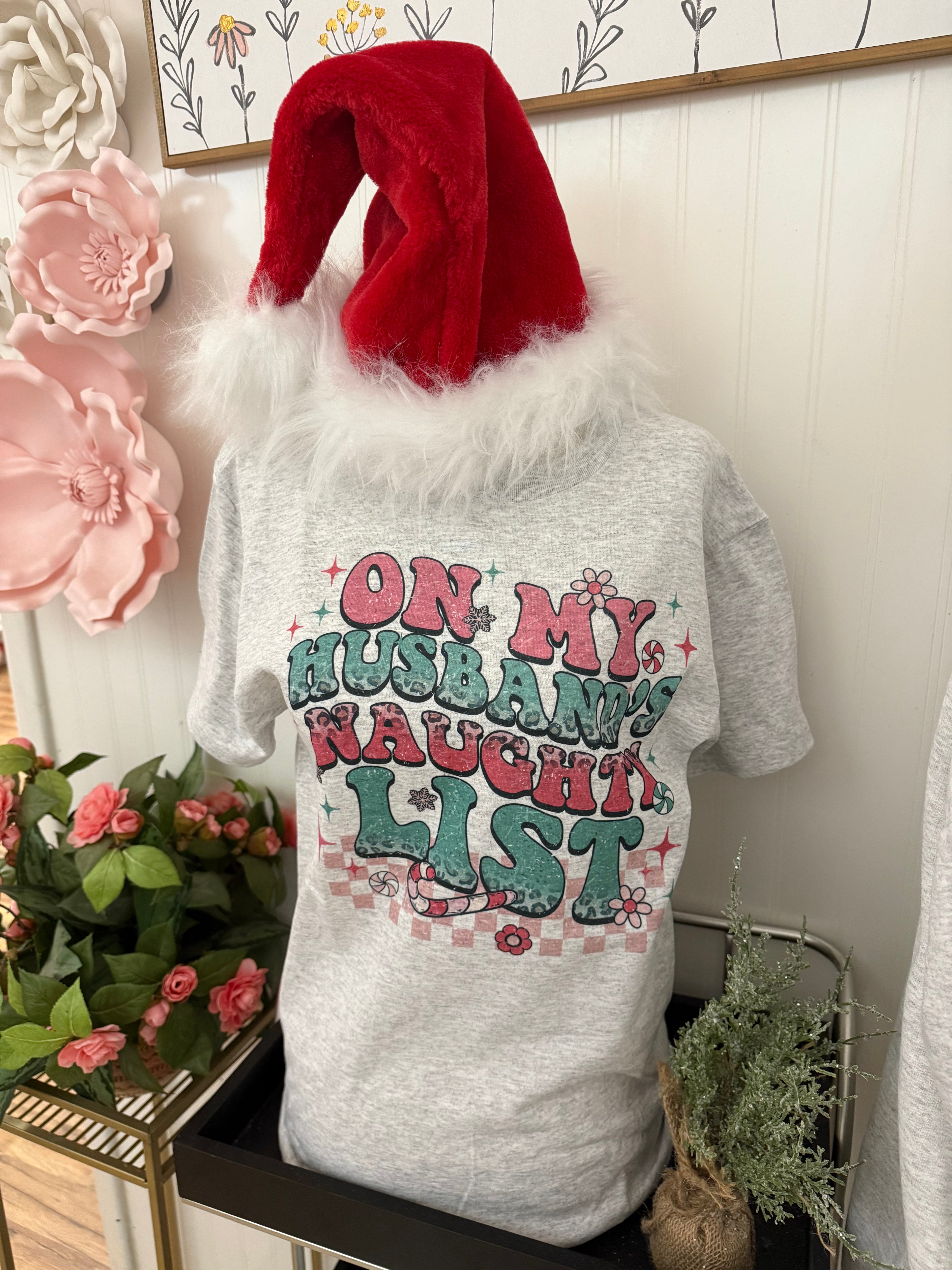 Naughty List t-shirt